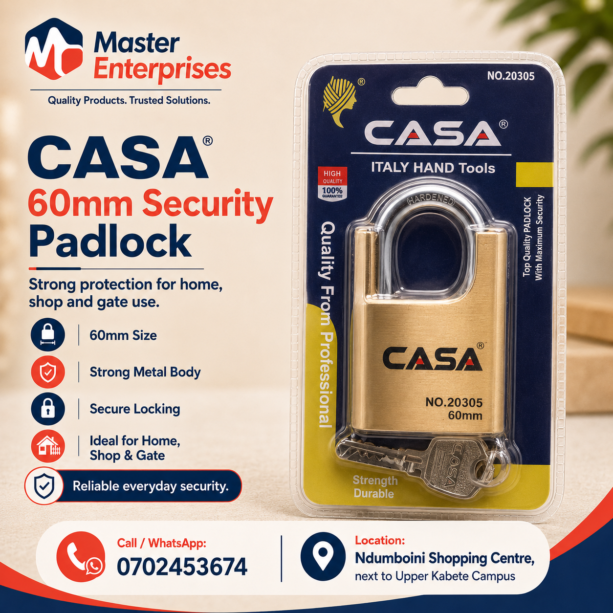 Padlocks and Security Products